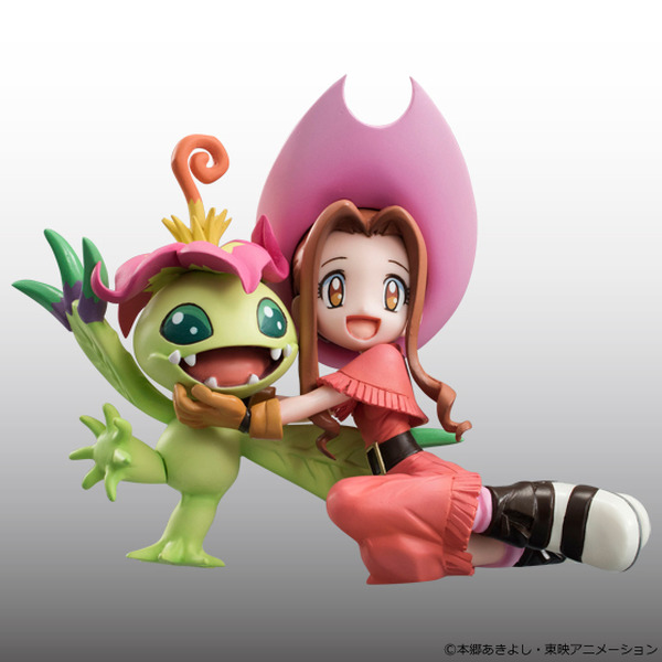 デジモンアドベンチャー」よりフィギュア「太刀川ミミ&パルモン」「泉