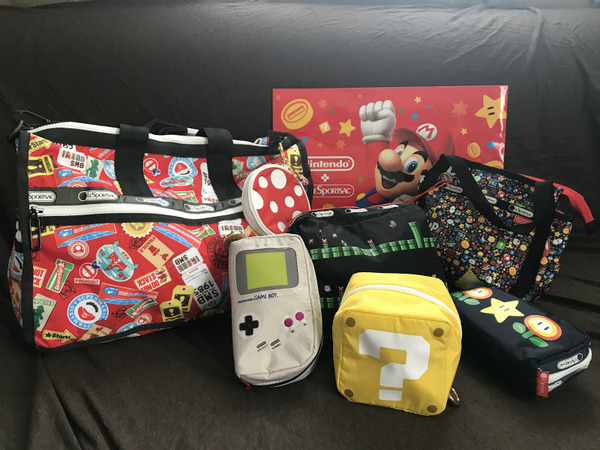 レポート】LeSportsacと任天堂のコラボ商品買ってみた!再現度高めの レポート】LeSportsacと任天堂のコラボ商品買ってみた!再現度高めの