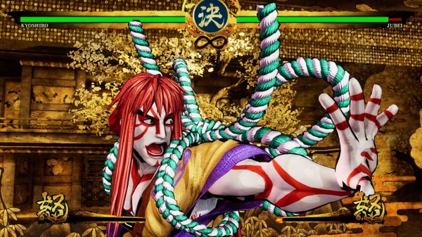 『サムライスピリッツ』天下御免の傾奇者「千両狂死郎」紹介トレイラー!絢爛なる“舞”は見る者全てを魅了する