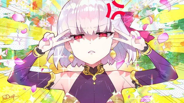 Fgo カーマが まさかのダブルピース Redrop氏の描く イライラのアサシン がtwitterに降臨 インサイド