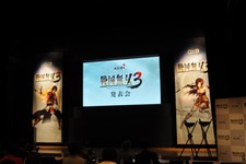 コーエー、Wii『戦国無双3』発表会 テキストライブ 画像