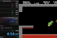 約2年ぶりの快挙！『スーパーマリオブラザーズ』スピードランが4分55秒の壁を破り4分54秒台へ突入 画像