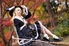 【コスプレ】弾幕はパワーだぜ！『東方Project』魔理沙に扮する注目レイヤー・あぐり【写真10枚】 画像