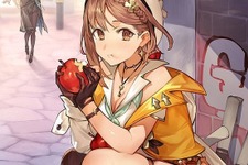 屈んでも凄い、太もも！リンゴにかぶりつく「ライザ」イラストに、「可愛い！」の声が続出 画像