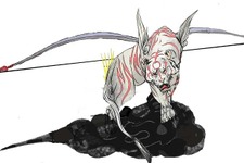 筆しらべ「迅雷」「吹雪」の動画が公開 ～Wii『大神』発売直前情報 画像