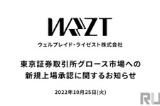 日本初、eスポーツ専門会社の上場承認―「ウェルプレイド・ライゼスト」東証グロース市場へ新規上場を発表 画像