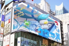 『ポケモン スカーレット・バイオレット』JR新宿駅に屋外広告掲載！御三家が“大型街頭ビジョン”でキュートにアピール 画像