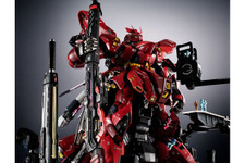 約20万円の「サザビー」特大フィギュアに「オプションパーツ」登場！開発過程に注目した“試作武装”などを同梱 画像