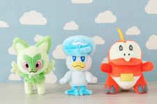 『ポケモンSV』ニャオハ・ホゲータ・クワッスの“うるつや瞳”に癒される！人気シリーズ「キミきめぬいぐるみ」に仲間入り 画像