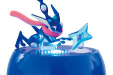 ゲッコウガの“キメ顔”がたまらない！台座が光るガシャポン「光る！ポケモンコレクション2」が3月登場 画像