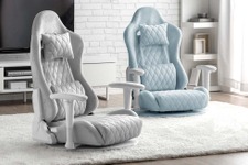 ゲーミング座椅子だって、可愛くしたい！部屋のインテリアに馴染みやすい、3色のペールトーンカラーが上品な雰囲気を演出 画像