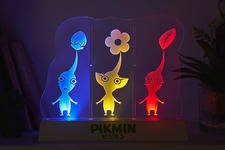 『ピクミン』新作一番くじが発売決定！目玉のA賞は、青・黄・赤ピクミンがそれぞれの色で光る“アクリルライト” 画像