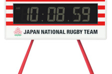 早起きに向けて“トライ”！ラグビー日本代表をイメージした「デジタル目ざまし時計」が、数量限定で発売 画像