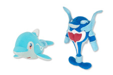 マイティフォルムの「イルカマン」が凛々しい！総勢13匹のポケモンぬいぐるみ&クッション新発売 画像