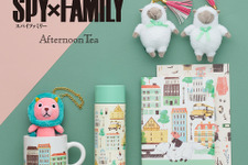 「SPY×FAMILY」の世界を大人っぽく表現！心温まるオリジナルアートで贈る「アフタヌーンティー」コラボグッズ発売決定 画像