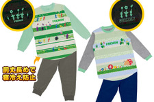 「ピクミン」の「光る起毛パジャマ」が再販中！暗いところで光るピクミンが可愛い 画像