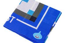 「スライム」の刺繍が可愛い！『ドラクエ』の世界観が楽しめる「ドットフィールドハンカチ」が1月20日発売 画像