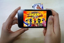 カードダス+iPhone+ARで遊べる「スーパー戦隊バトルダイスオー」・・・バンダイ 画像