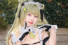 【コスプレ】可愛くて愛想よし、スタイル良しの3拍子！メイドの理想形『NIKKE』ソーダに癒されるご主人様続出【写真10枚】 画像