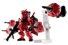 ジークアクスより「赤いガンダム」が食玩“ガンダム コンバージ”に出撃！ビットは4基付属、シャアとシュウジ運用時をそれぞれ再現可能 画像