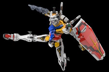 赤いガンダムとなる前…トリコロールな「白いガンダム」がHGガンプラに出撃！新規造形のハイパー・バズーカも付属 画像