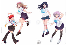 表紙カバーは宝多六花、南夢芽ら7人の水着姿を描き下ろし！「グリッドマン ユニバース」ヒロインの最新イラスト200点以上を集めた書籍が新発売 画像