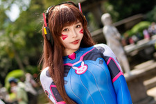 【コスプレ】『オーバーウォッチ』D.Vaのしなやかな肉体美！ピチピチスーツで顕になる曲線が芸術的だった【写真10枚】 画像