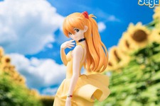 「エヴァ」アスカが涼しげなワンピース姿でプライズフィギュアに！振り返る表情も可愛らしい 画像
