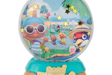 待望の再販！『あつまれ どうぶつの森』カプセルウォータードームに、四季折々のイラストを楽しめる全6種が展開 画像