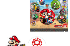 『マリオカート ワールド』がキャラマグネッツに！マリオやピーチなど豊富な全20種ラインナップ、ゲーム内に登場する“ステッカー”も付属 画像