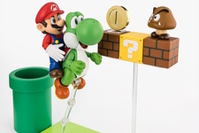 『スーパーマリオ』マリオやクッパたちがアクションフィギュアに！他キャラを背中に乗せられるヨッシーなど、全5種をラインナップ 画像