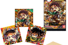 「鬼滅の刃」竈門炭治郎や鬼舞辻無惨、柱たちがデフォルメながら迫力満点のイラストに！新レアリティを導入したシールウエハース全32種公開 画像