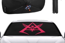 【ガンダムファン必見】真夏の車内が“シャア専用ザク”になるサンシェードが熱すぎた…！実用性も見た目も大勝利 画像