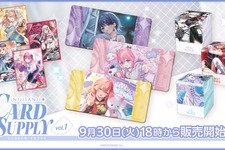 「にじさんじ」からカードサプライが新登場！スリーブにラバーマットなど全3種、デザインにはリゼ・ヘルエスタら10名をラインナップ 画像