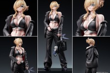 知的なスーツと肉体のギャップが美しい…『勝利の女神：NIKKE』より「グレイブ」がコスチューム“ビューティフル・ユー”姿で立体化 画像