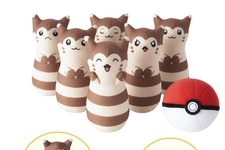 『ポケモン』の卓上ゲーム4商品が登場！ミニボーリングはピンになって並ぶ「オオタチ」たちが可愛い 画像