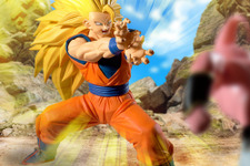 「ドラゴンボールZ」 超サイヤ人3孫悟空 VS 魔人ブウ(純粋)の激戦！プライズフィギュアで迫力と躍動感溢れるシーンを再現 画像