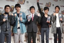 TVCMに出演しているメンバーでクエストに挑戦！・・・『モンスターハンターポータブル 3rd』完成披露発表会 その3 画像