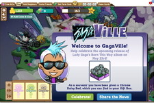 レディー・ガガが人気ソーシャルゲームに登場  画像