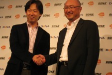 【TGS 2011】ガンダムロワイヤルの売上に腰抜かす—バンダイナムコ&DeNAが新会社「BDNA」設立発表会を実施 画像