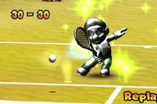 『マリオテニス オープン』ヨッシー全色解禁、メタルマリオも隠しキャラとして参戦！ 画像