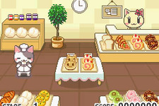 「キャラぱふぇ」の人気マンガがDSiウェアに登場『ねこねこベーカリー パンでパズルにゃ!』 画像