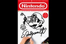 「Official Nintendo Magazine」のために描いた宮本氏直筆のイラストが公開 ― 100号記念の表紙に 画像