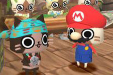 3DS『ぽかぽかアイルー村DX』ベビーモンスターとふれあう新施設登場！マリオになりきるコラボ衣装も 画像