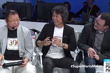 【E3 2015】宮本氏と手塚氏が『スーパーマリオメーカー』を実演・・・ヒントになる「ブックレット」も同梱 画像