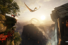 【E3 2015】あまりにリアルな体験に立体視であることも忘れる!? Crytekが作ったVRゲーム『Back to Dinosaur Island 2』を体験 画像