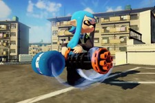 『スプラトゥーン』新TVCMに「ガトリング型」「バケツ型」のブキが 画像