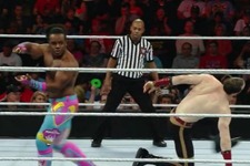 WWEのプロレス選手、試合中に「波動拳（物理）」を繰り出す…過去にはトロンボーンで『FF』ファンファーレを演奏 画像