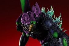 「エヴァ」×「シン・ゴジラ」コラボフィギュア登場！G細胞により1つになった初号機とゴジラの迫力 画像