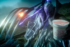 『FFXV』×「カップヌードル」コラボに特別バージョン登場…ラムウがフォークを投げ、タイタンがヤカンを握る！ 画像